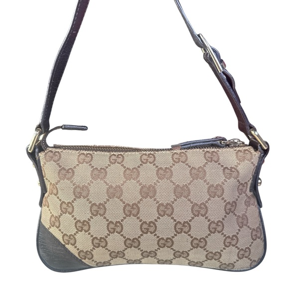 Gucci Brown and Green Women's Bag - Picture 2 of 10